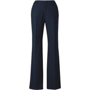 フレアストレートパンツ 17号 ネイビー EAL656