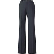 フレアストレートパンツ 17号 チャコール EAL656