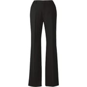 フレアストレートパンツ 19号 ブラック EAL656