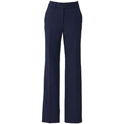 フレアストレートパンツ 5号 ネイビー EAL689
