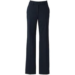 フレアストレートパンツ 17号 ブラック EAL689