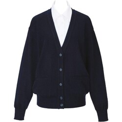 カーディガン M ネイビー EW99ｰ2