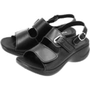 リゲッタローリングサンダル ブラック RW-1001