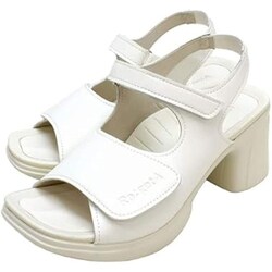 リゲッタローリングヒールサンダル オフホワイト RW-1002