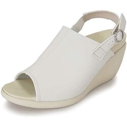 リゲッタオープントゥウエッジサンダル オフホワイト RW-1004