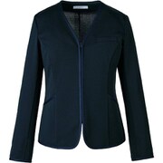 カーディガンジャケット 15号 ネイビー EAJ791-2