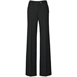 セミワイドパンツ（レディス用） 9号 ダイヤモンドブラック EAL648-10