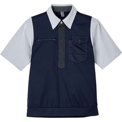 ポロシャツ L ネイビー CSP207-2