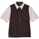 ポロシャツ 4L ブラウン CSP207-3