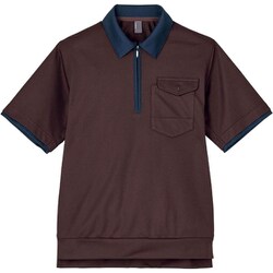 ポロシャツ 3L ブラウン CSP208-3