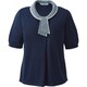 ポロシャツ M ネイビー ESP926-2