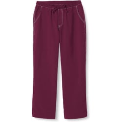 ストレートパンツ 4L バーガンディ 5022SC-16