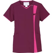 レディスジップスクラブ L バーガンディ 8501SCK-16