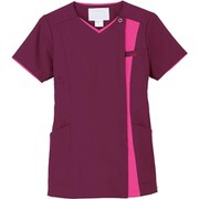 レディスジップスクラブ LL バーガンディ 8501SCK-16