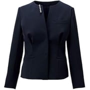 ノーカラージャケット 15 ネイビー NAJ061-2