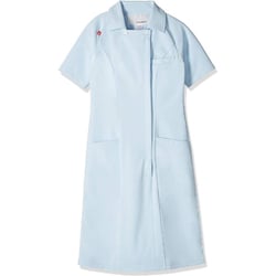 ルコック チェックテープワンピース S アクアブルー UQW0014-4