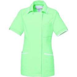 ルコック レディスジャケット L グリーン×ホワイト UQW1025-61