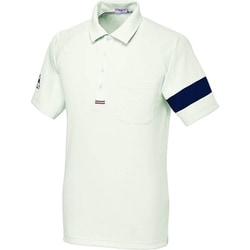 ルコック 男女兼用ニットシャツ S アイボリー UZL3041-1