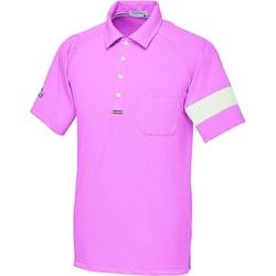 ルコック 男女兼用ニットシャツ M ピンク UZL3041-9