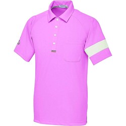 ルコック 男女兼用ニットシャツ LL ピンク UZL3041-9