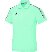 ルコック 男女兼用ニットシャツ M エメラルドグリーン UZL3043-60