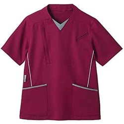 男女兼用スクラブ LL ワイン MSCU-1805-E9