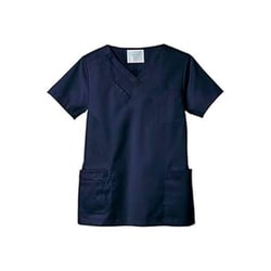 スクラブ L ネイビー ST404-NV