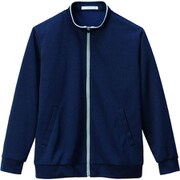 ニットジャケット（男女兼用） M ネイビー HAU001-2