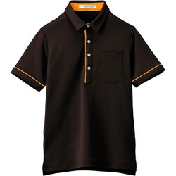 半袖ポロシャツ（男女兼用） 5L アースブラウン HSP003-3