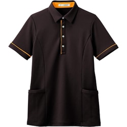 半袖ロングポロシャツ（男女兼用） 4L アースブラウン HSP004-3