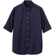 ロングシャツ（男女兼用） M ネイビー HSY014-2