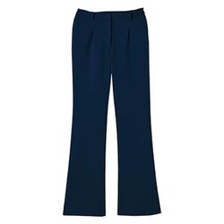 ニットブーツカットパンツ M ネイビー HL1775-2