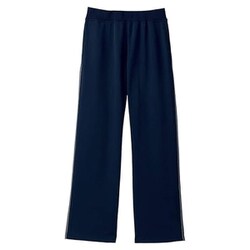 ニットストレートパンツ L ネイビー HM1835-2