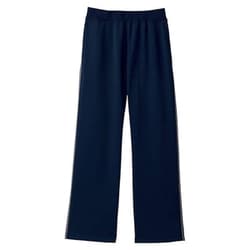 ニットストレートパンツ 3L ネイビー HM1835-2