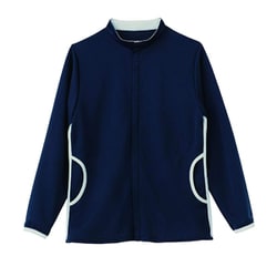 ニットハーフジャケット（男女兼用） 3L ネイビー HM2117-2