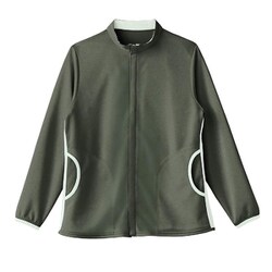 ニットハーフジャケット（男女兼用） 5L カーキ HM2117-3
