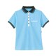 半袖ポロシャツ（男女兼用） SS ブルー HM2179-6