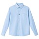 長袖ニットシャツ 5L ブルー HM2418-6