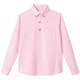 長袖ニットシャツ M ピンク HM2418-9