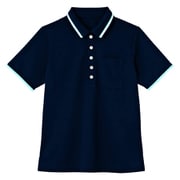 半袖ポロシャツ（男女兼用） M ネイビー HM2439-2