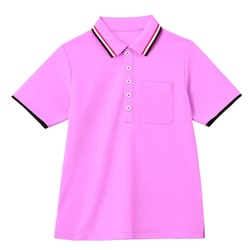 半袖ポロシャツ（男女兼用） 5L ピンク HM2439-9