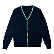 カーディガン（男女兼用） SS ネイビー HM2472-2