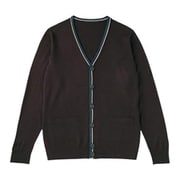 カーディガン(男女兼用) 3L ブラウン HM2472-3