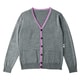 カーディガン（男女兼用） SS グレー HM2472-5