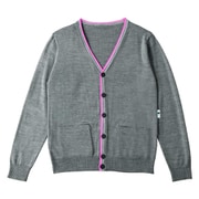 カーディガン(男女兼用) LL グレー HM2472-5