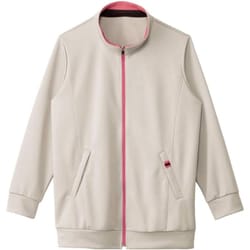 ニットジャケット（男女兼用） SS ホワイト HM2501-8