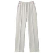 ニットストレートパンツ（男女兼用） S ホワイト HM2515-8