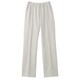 ニットストレートパンツ（男女兼用） M ホワイト HM2515-8