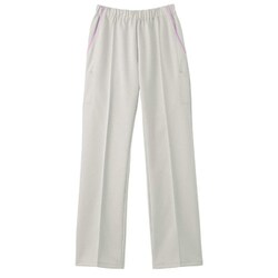 ニットストレートパンツ（男女兼用） M ホワイト HM2515-8