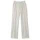 ニットストレートパンツ（男女兼用） L ホワイト HM2515-8